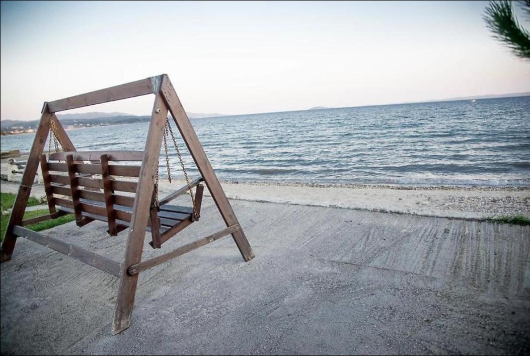 On The Wave Studios Spitakia Sto Kyma Νικήτη Εξωτερικό φωτογραφία